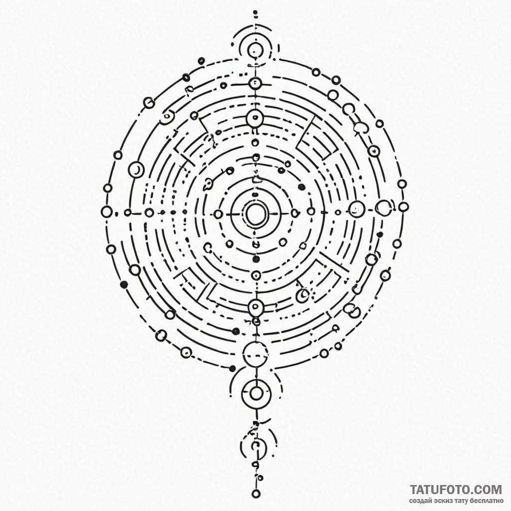 A linework tattoo of the morse code message f... - эскиз тату (№1750381785_0, 20.06.2025 01:09) — Tatufoto.com