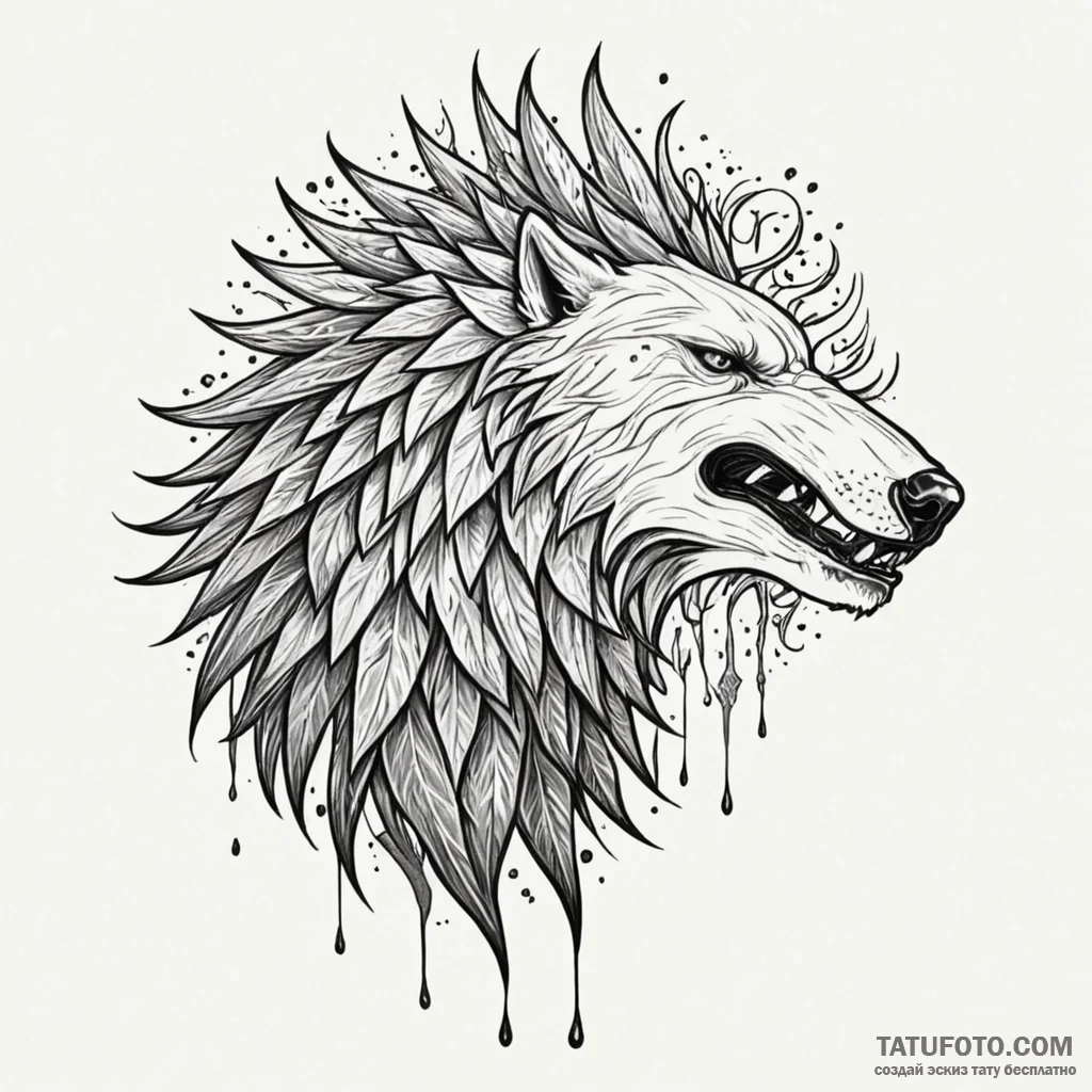 A chicano lettering tattoo of "winter is comi... - эскиз тату (№1750382663_1, 20.06.2025 01:24) — Tatufoto.com