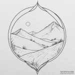 дюна (dune) — 20 промптов — эскиз тату (№1750383155_1, 20.06.2025 01:32) — Tatufoto.com