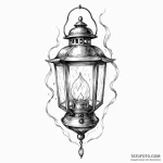 Lantern — эскиз тату (№1750389634_1, 20.06.2025 03:20) — Tatufoto.com
