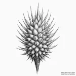 Prickly wire — эскиз тату (№1750389714_1, 20.06.2025 03:21) — Tatufoto.com