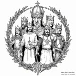 A graphic novel style tattoo of the main char… — эскиз тату (№1750389801_0, 20.06.2025 03:23) — Tatufoto.com