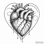 Heart — эскиз тату (№1750391501_0, 20.06.2025 03:51) — Tatufoto.com