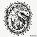 A neo-traditional tattoo of the barbasol can… — эскиз тату (№1750393309_0, 20.06.2025 04:21) — Tatufoto.com