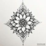 A dotwork design of the spice, glowing and sh… — эскиз тату (№1750395025_0, 20.06.2025 04:50) — Tatufoto.com