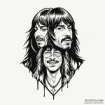 A minimalist tattoo of the «none more black»… — эскиз тату (№1750398743_1, 20.06.2025 05:52) — Tatufoto.com