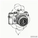 Camera — эскиз тату (№1750398903_0, 20.06.2025 05:55) — Tatufoto.com