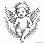 Cherub — эскиз тату (№1750399560_1, 20.06.2025 06:06) — Tatufoto.com