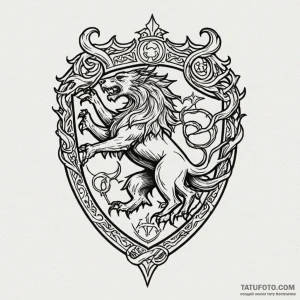 A linework tattoo design of the sigils of the... - эскиз тату (№1750400586_0, 20.06.2025 06:23) — Tatufoto.com