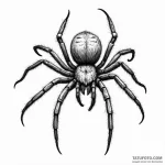 Tarantula — эскиз тату (№1750404293_1, 20.06.2025 07:24) — Tatufoto.com