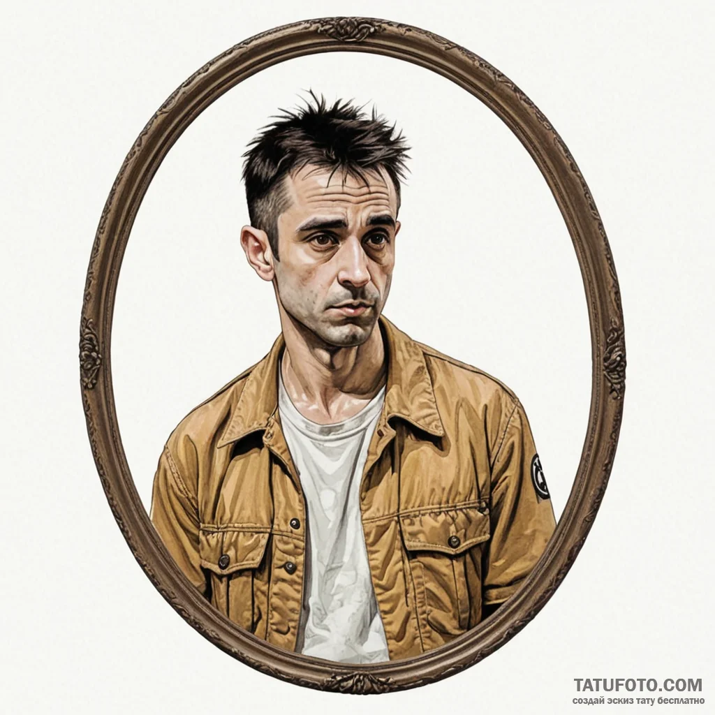 A neo-traditional portrait of the main charac... - эскиз тату (№1750406047_1, 20.06.2025 07:54) — Tatufoto.com
