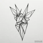 Origami — эскиз тату (№1750408797_0, 20.06.2025 08:39) — Tatufoto.com