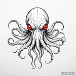 Neo-traditional design of a sentinel (squiddy… — эскиз тату (№1750410444_1, 20.06.2025 09:07) — Tatufoto.com