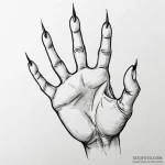 Claws — эскиз тату (№1750411523_0, 20.06.2025 09:25) — Tatufoto.com