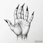 Claws — эскиз тату (№1750411523_1, 20.06.2025 09:25) — Tatufoto.com