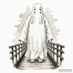 A watercolor tattoo of no-face (kaonashi) fro… — эскиз тату (№1750412326_1, 20.06.2025 09:38) — Tatufoto.com