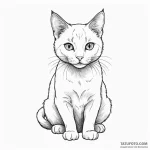 Cat — эскиз тату (№1750415485_1, 20.06.2025 10:31) — Tatufoto.com