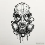 Gas mask — эскиз тату (№1750416891_0, 20.06.2025 10:54) — Tatufoto.com