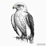 Hawk — эскиз тату (№1750420520_1, 20.06.2025 11:55) — Tatufoto.com
