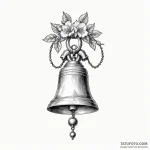 Bell — эскиз тату (№1750421667_0, 20.06.2025 12:14) — Tatufoto.com