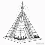 Linework tattoo of the tyrell corporation’s p… — эскиз тату (№1750425027_0, 20.06.2025 13:10) — Tatufoto.com