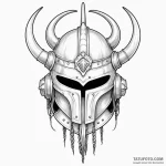 A neo-traditional tattoo of the nilfgaardian… — эскиз тату (№1750425772_1, 20.06.2025 13:22) — Tatufoto.com