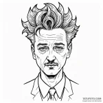 A linework tattoo of the «strange man» from e… — эскиз тату (№1750432935_1, 20.06.2025 15:22) — Tatufoto.com