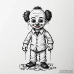 A sketch of jigsaw’s puppet, billy, «i want t… — эскиз тату (№1750434008_1, 20.06.2025 15:40) — Tatufoto.com