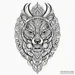 Haida (patterns) — эскиз тату (№1750443749_0, 20.06.2025 18:22) — Tatufoto.com