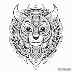 Haida (patterns) — эскиз тату (№1750443749_1, 20.06.2025 18:22) — Tatufoto.com