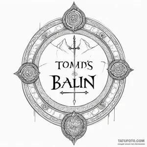 A minimalist tattoo of the inscription on the... - эскиз тату (№1750444572_1, 20.06.2025 18:36) — Tatufoto.com