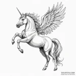 Pegasus – эскиз тату (№1750444733_0, 20.06.2025 18:38) — Tatufoto.com