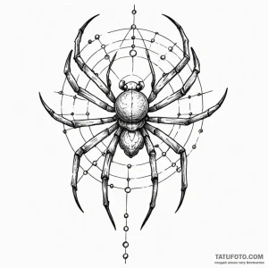 Web - эскиз тату (№1750445464_0, 20.06.2025 18:51) — Tatufoto.com