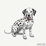 A linework tattoo of the dalmatian mice from… — эскиз тату (№1750449048_0, 20.06.2025 19:50) — Tatufoto.com