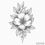 Apricot — эскиз тату (№1750449852_1, 20.06.2025 20:04) — Tatufoto.com