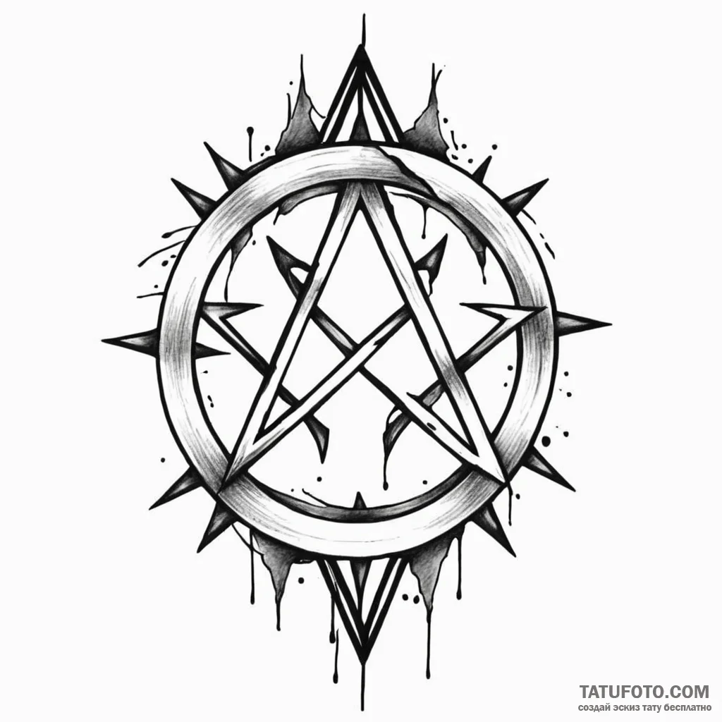 Anarchy - эскиз тату (№1750451558_1, 20.06.2025 20:32) — Tatufoto.com
