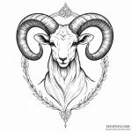 Aries — эскиз тату (№1750451719_0, 20.06.2025 20:35) — Tatufoto.com