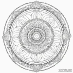 A dotwork mandala of the bene gesserit «fear… — эскиз тату (№1750452360_0, 20.06.2025 20:46) — Tatufoto.com