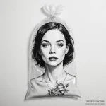 A neo-traditional tattoo of the main characte… — эскиз тату (№1750453257_0, 20.06.2025 21:00) — Tatufoto.com