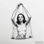 A neo-traditional tattoo of the main characte… — эскиз тату (№1750453257_1, 20.06.2025 21:00) — Tatufoto.com