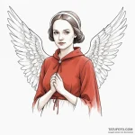 A graphic novel style portrait of the main ch… — эскиз тату (№1750454384_1, 20.06.2025 21:19) — Tatufoto.com