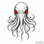 Neo-traditional design of a sentinel (squiddy… — эскиз тату (№1750455360_0, 20.06.2025 21:36) — Tatufoto.com