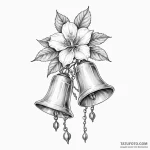 Bells (flower) — эскиз тату (№1750456989_0, 20.06.2025 22:03) — Tatufoto.com