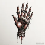 A neo-traditional tattoo of freddy krueger’s… — эскиз тату (№1750457070_1, 20.06.2025 22:04) — Tatufoto.com
