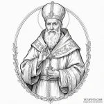 St. nicholas — эскиз тату (№1750457874_0, 20.06.2025 22:17) — Tatufoto.com