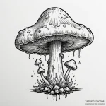 Mushroom cloud — эскиз тату (№1750458678_1, 20.06.2025 22:31) — Tatufoto.com