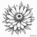 Chamomile — эскиз тату (№1750459658_0, 20.06.2025 22:47) — Tatufoto.com