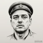 A sketch of the final scene of inglourious ba… — эскиз тату (№1750461569_1, 20.06.2025 23:19) — Tatufoto.com