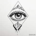 Eye mountain — эскиз тату (№1750462255_1, 20.06.2025 23:30) — Tatufoto.com