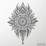 Tribal (pattern) — эскиз тату (№1750463169_1, 20.06.2025 23:46) — Tatufoto.com